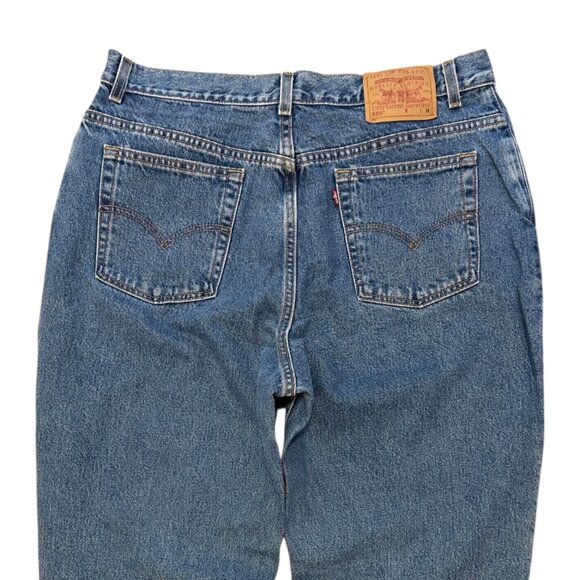 Vintage Levi's 550 Jeans Women's Size 18 Relaxed Fit Tapered Leg Made in USA - Picture 4 of 12